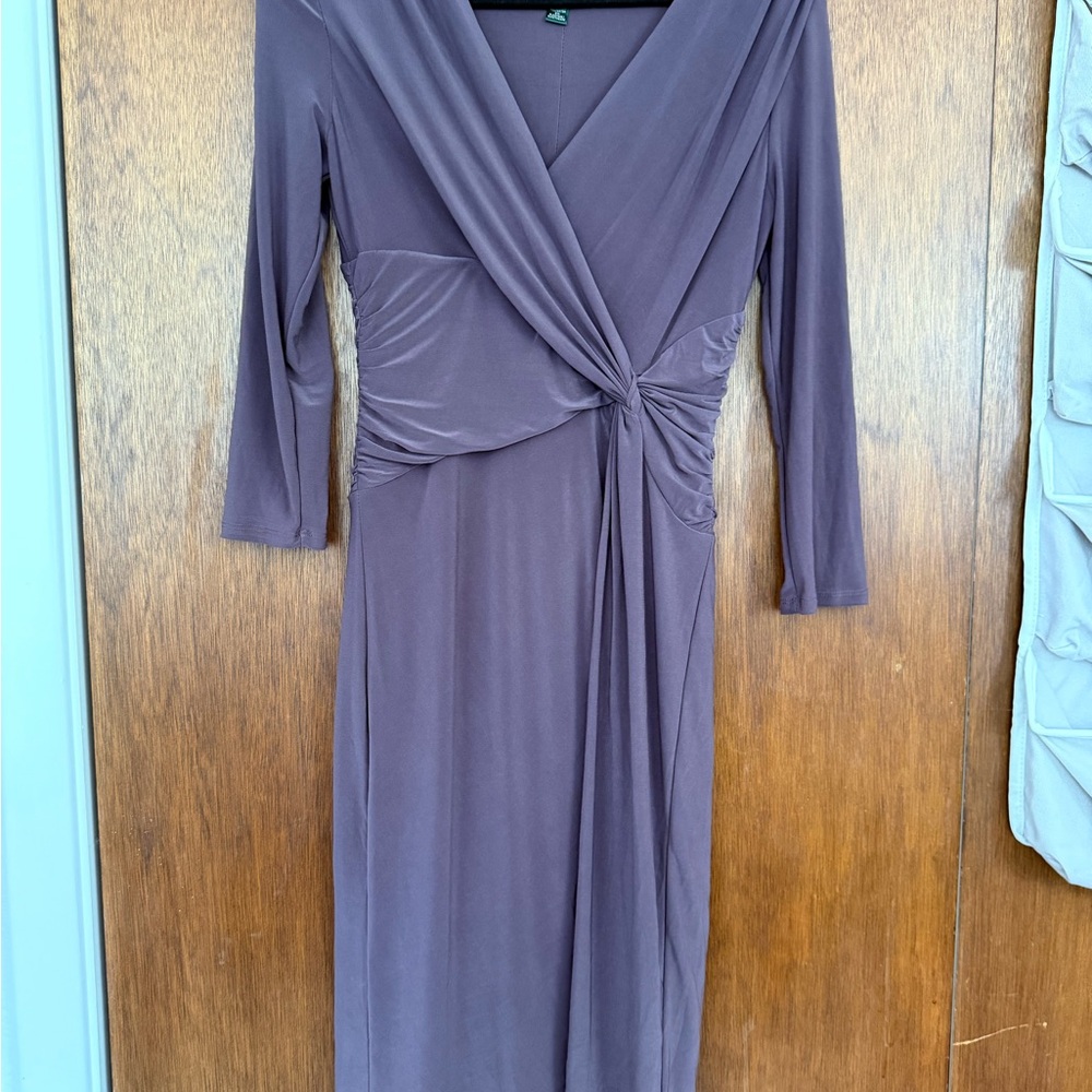 Elegant Grey Women's Dress